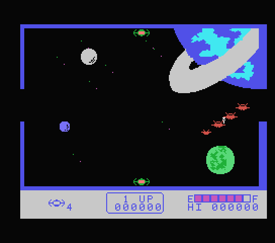 Super Cross Force screenshot 2 for MSX